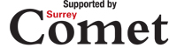 supported by the Surrey Comet